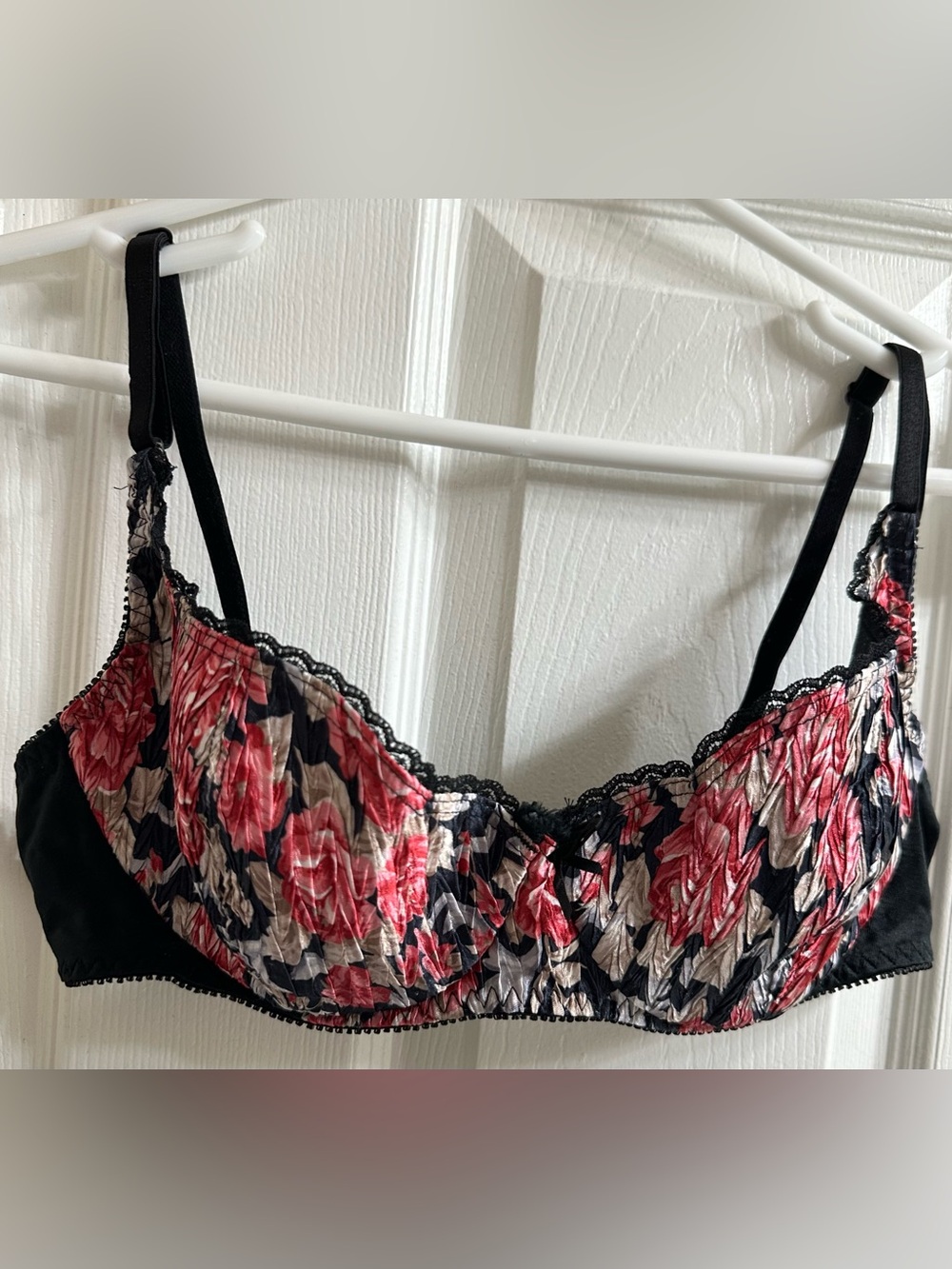 Vintage Enhance Floral Bra 38B